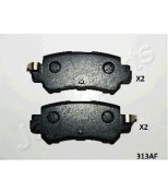 JAPAN PARTS - PP313AF - Комплект тормозных колодок дисковый тормоз